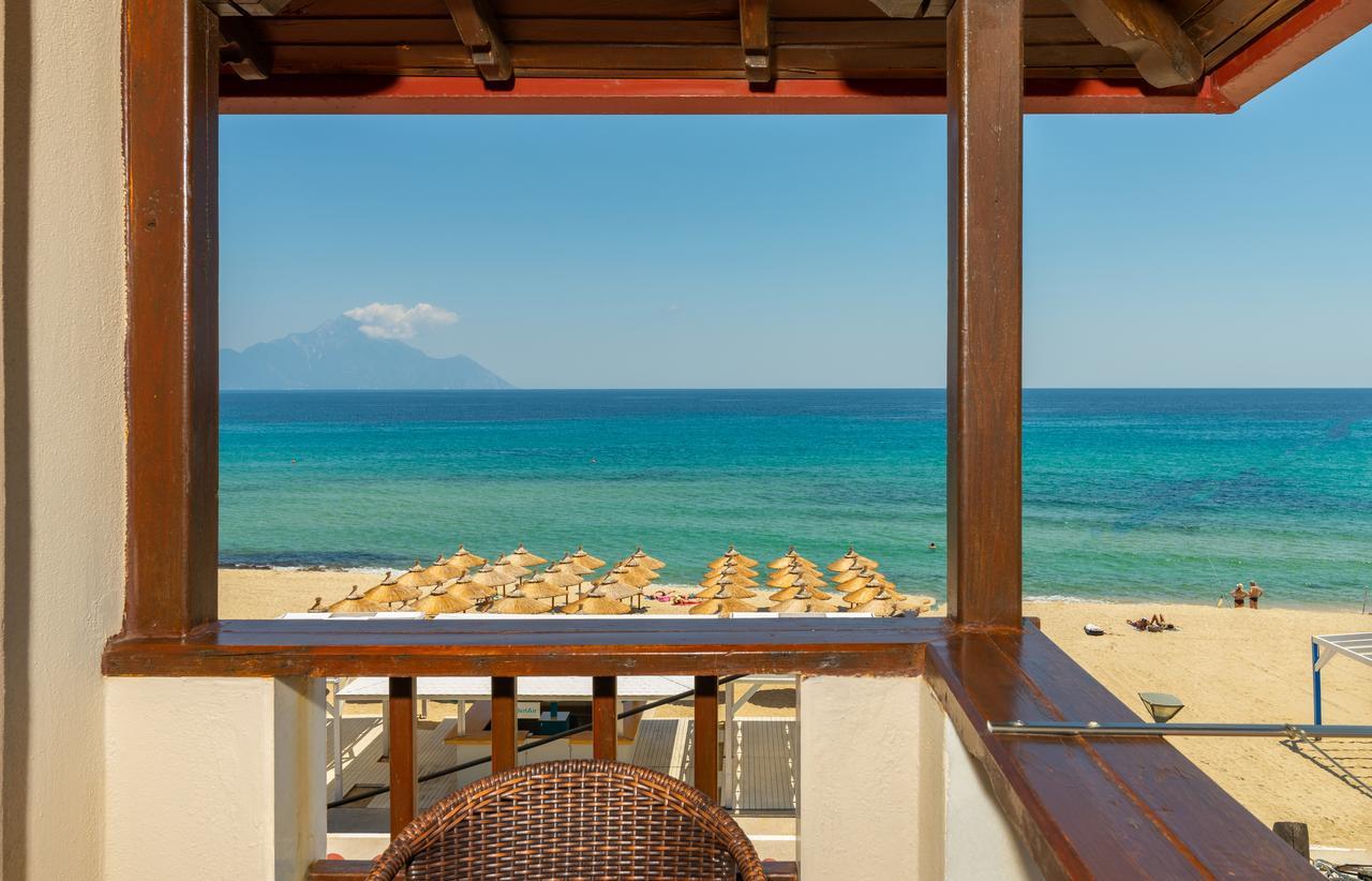 House Kostas On The Beach Sarti Esterno foto